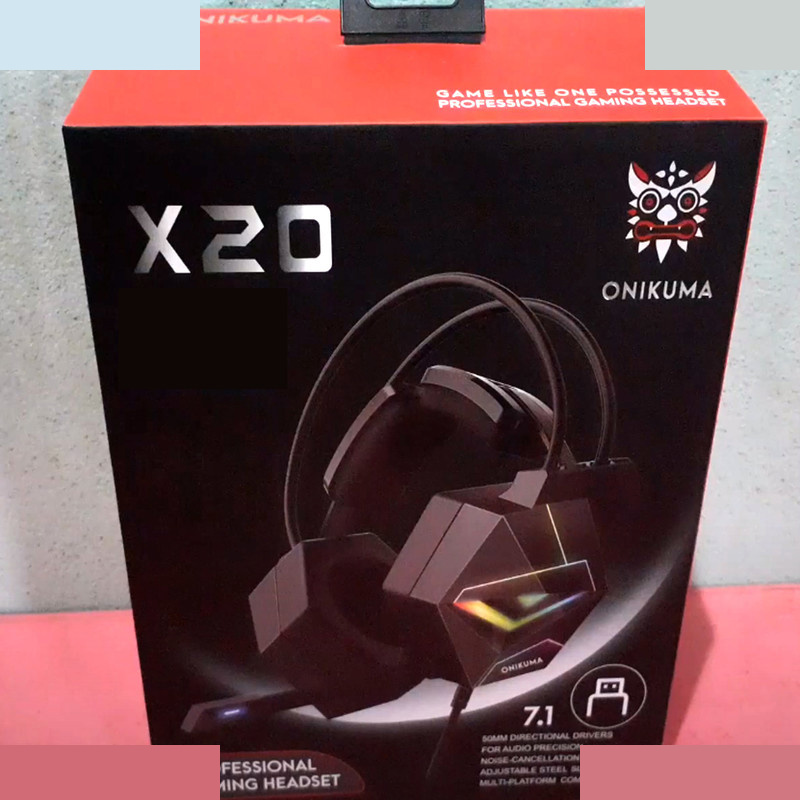 هدست مخصوص بازی اونیکوما مدل X20 7.1 هدست مخصوص بازی اونیکوما مدل X20 7.1