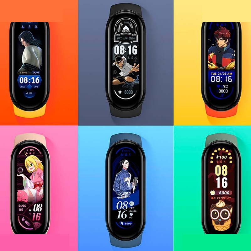 مچ بند هوشمند شیائومی مدل Mi Band 6 global version مچ بند هوشمند شیائومی مدل Mi Band 6 global version