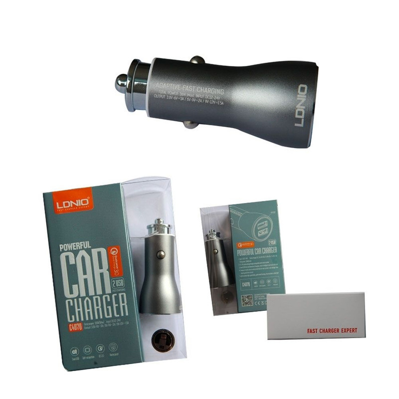 شارژر فندکی الدینیو مدل C407Q