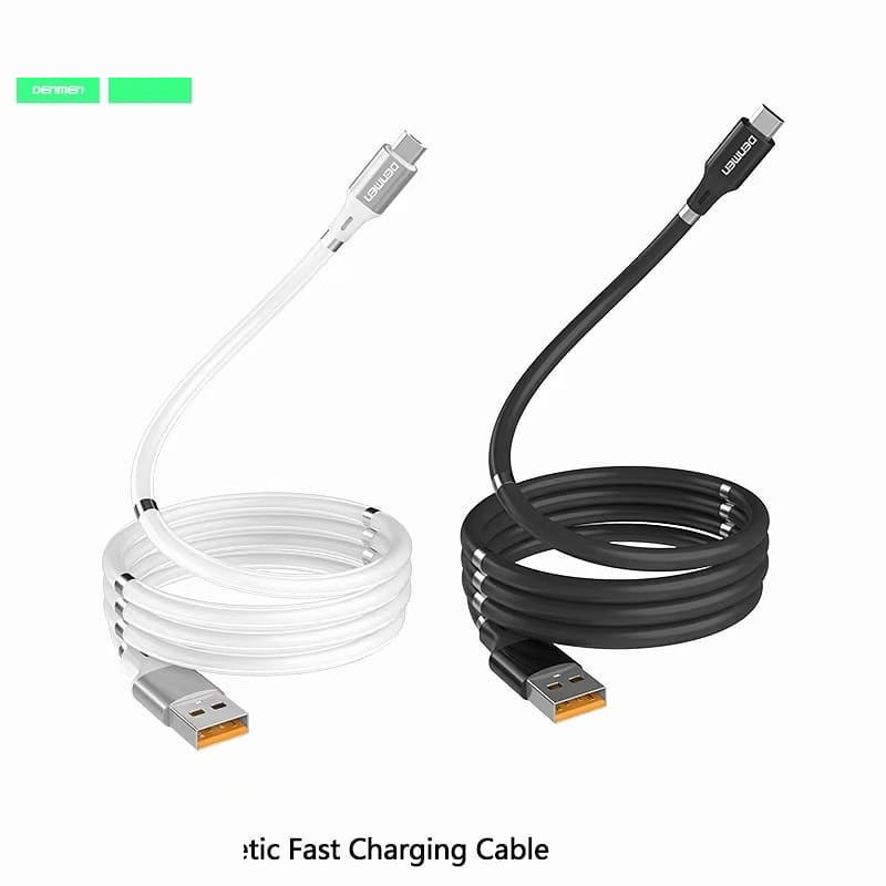 کابل تبدیل USB به microUSB مغناطیسی دنمن مدل D11 طول 1 متر کابل تبدیل USB به microUSB مغناطیسی دنمن مدل D11 طول 1 متر