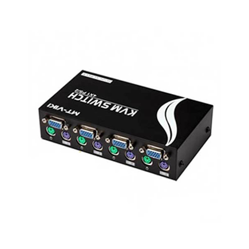 سوییچ 4 پورت KVM مدل FJ-K04-PS2 سوییچ 4 پورت KVM مدل FJ-K04-PS2