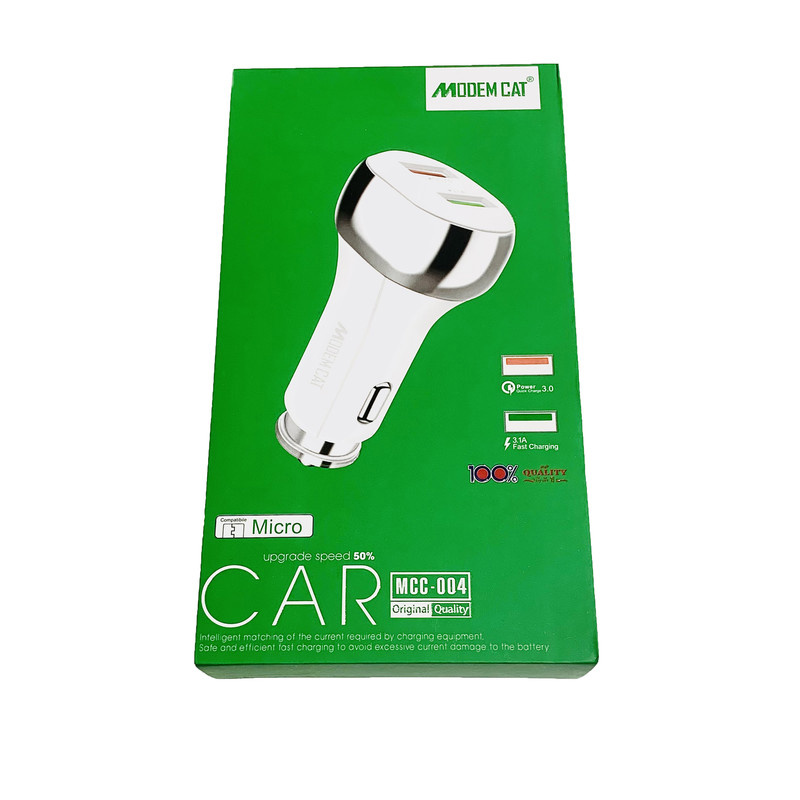 شارژر فندکی مودم کت مدل MCC-004 شارژر فندکی مودم کت مدل MCC-004