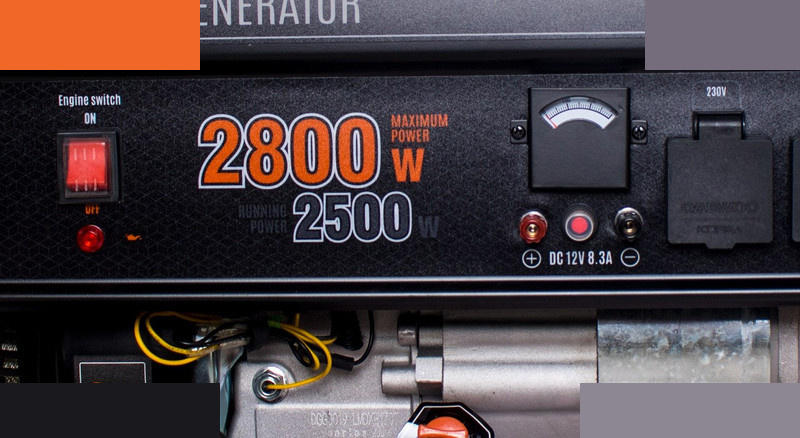 موتور برق 2.8 کیلو وات دوو مدل GD 3500 موتور برق 2.8 کیلو وات دوو مدل GD 3500