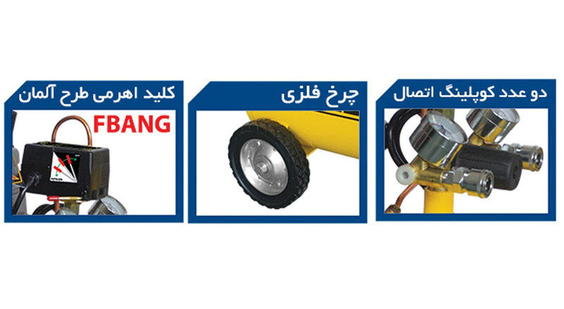 کمپرسور باد کنزاکس مدل KAC-150 کمپرسور باد کنزاکس مدل KAC-150