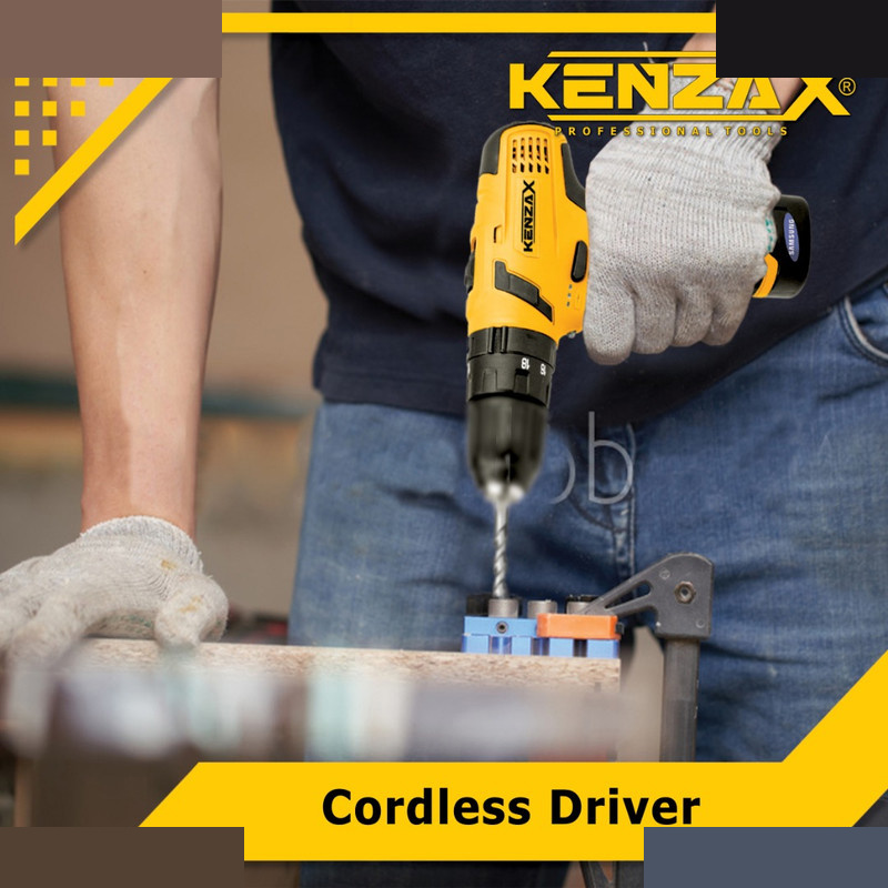 دریل پیچ گوشتی شارژی کنزاکس مدل KCD-112 دریل پیچ گوشتی شارژی کنزاکس مدل KCD-112