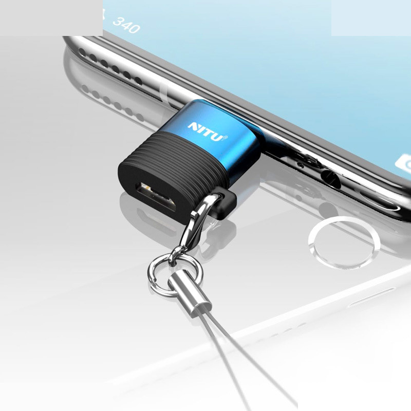مبدل microUSB به USB-C نیتو مدل NT-CN11 مبدل microUSB به USB-C نیتو مدل NT-CN11