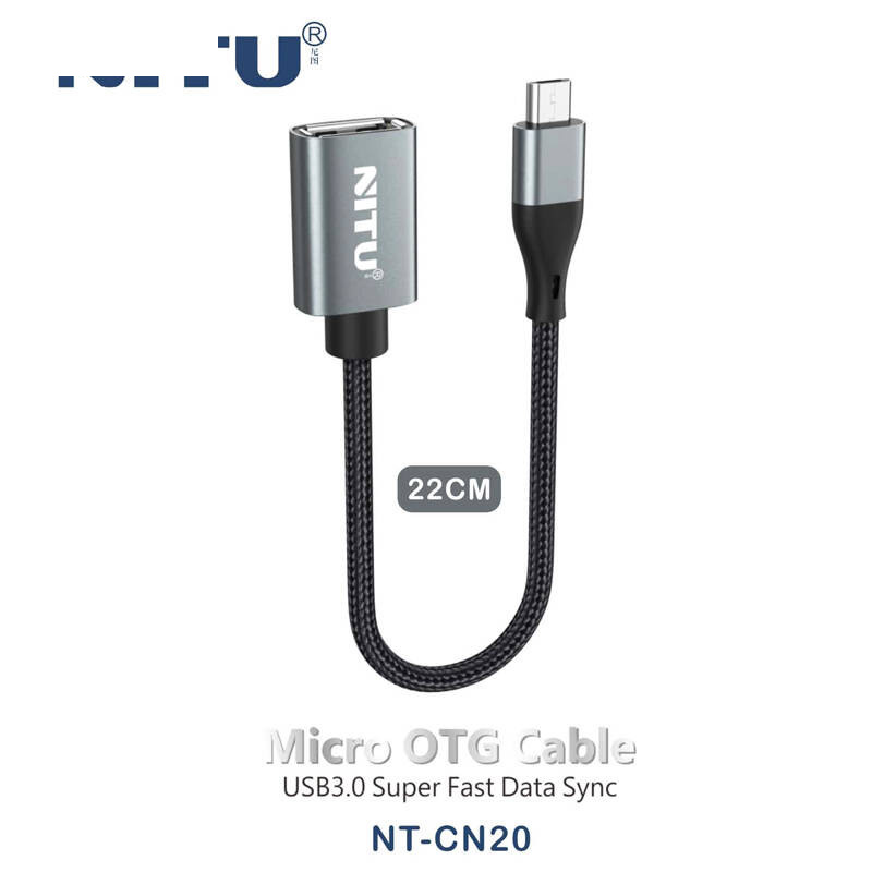 کابل OTG MicroUSB نیتو مدل NT-CN20 کابل OTG MicroUSB نیتو مدل NT-CN20