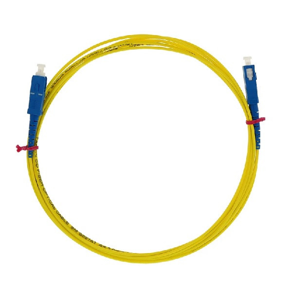 پچ کورد فیبر نوری مدل SC-SC SM9.125 2.0mm 1MTR پچ کورد فیبر نوری مدل SC-SC SM9.125 2.0mm 1MTR