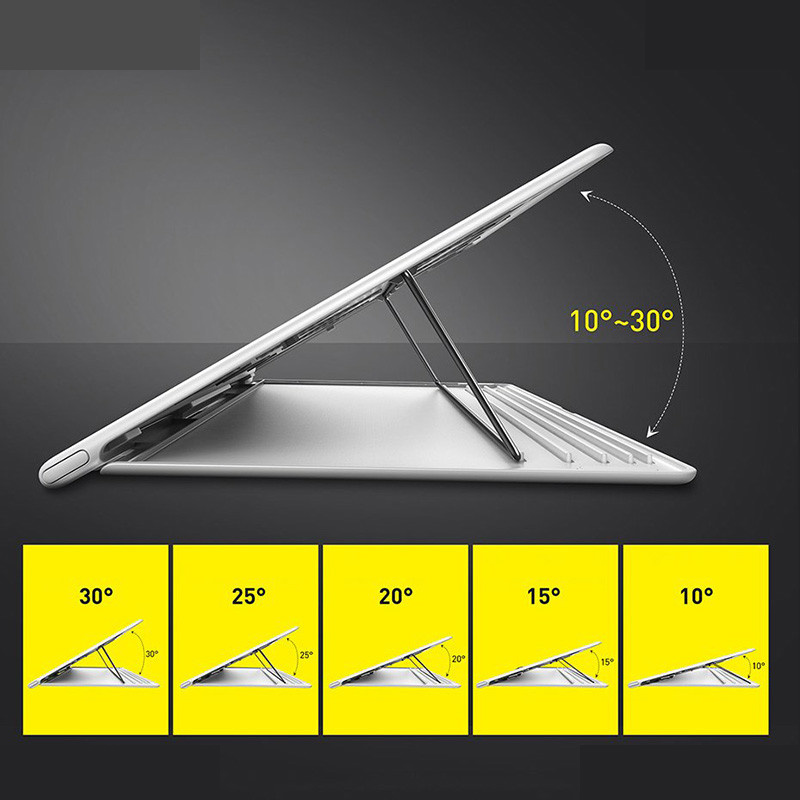 پایه نگهدارنده لپ تاپ باسئوس مدل Mesh Portable Laptop Stand پایه نگهدارنده لپ تاپ باسئوس مدل Mesh Portable Laptop Stand