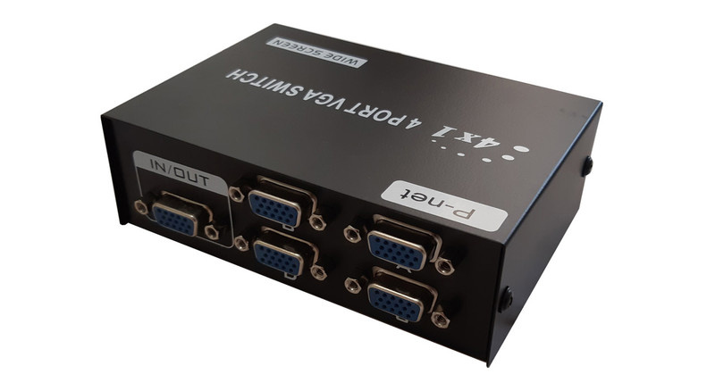 سوییچ چهار پورت VGA مدل VGA-15-4 سوییچ چهار پورت VGA مدل VGA-15-4