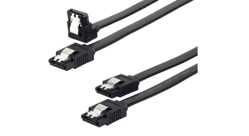 کابل دیتا SATA 3 مدل 12CF1 طول 0.5 متر بسته 2 عددی کابل دیتا SATA 3 مدل 12CF1 طول 0.5 متر بسته 2 عددی