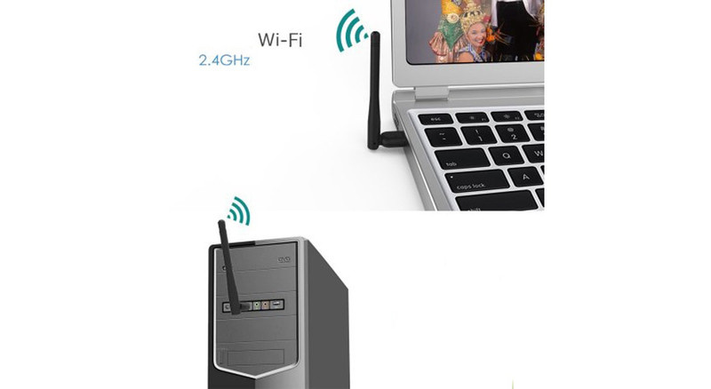 کارت شبکه usb بی سیم مدل 300Mbps آنتن کوتاه کارت شبکه usb بی سیم مدل 300Mbps آنتن کوتاه