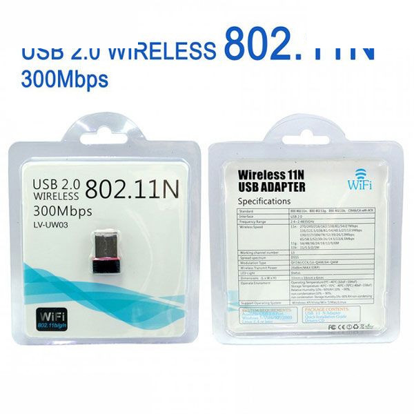 کارت شبکه usb بی سیم مدل 802N کارت شبکه usb بی سیم مدل 802N