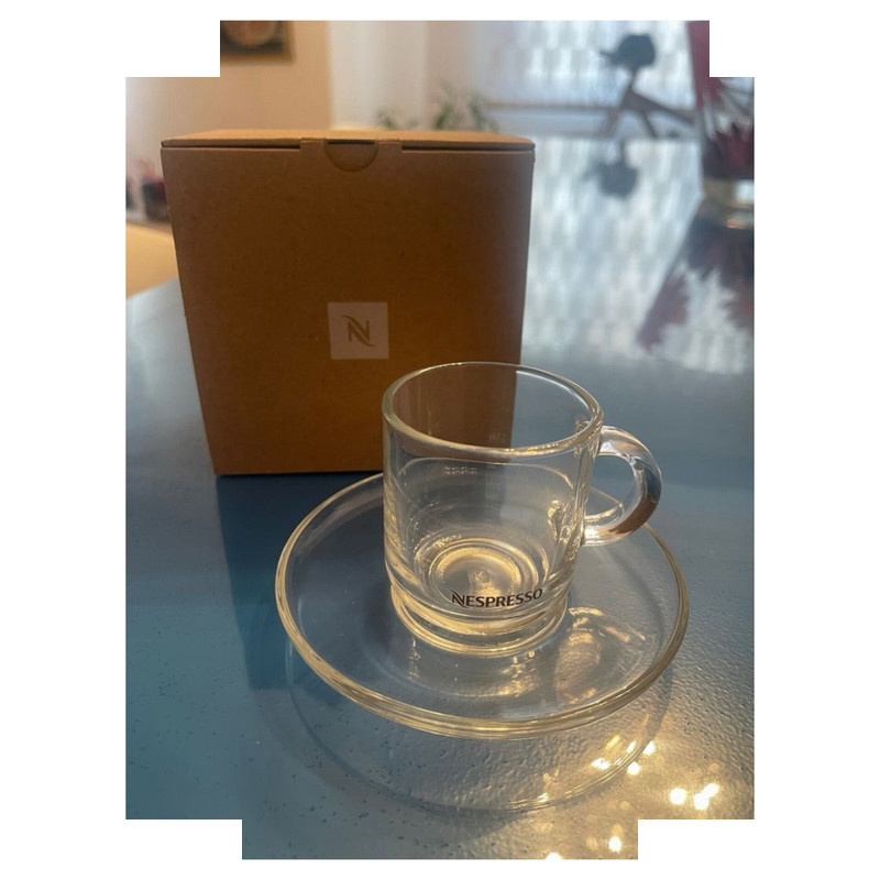 فنجان و نعلبکی نسپرسو مدل Vertuo Espresso فنجان و نعلبکی نسپرسو مدل Vertuo Espresso