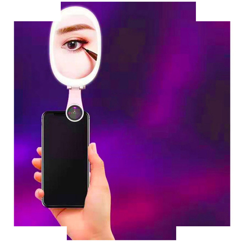 رینگ لایت مدل M-928 به همراه 2 عدد لنز کلیپسی موبایل رینگ لایت مدل M-928 به همراه 2 عدد لنز کلیپسی موبایل