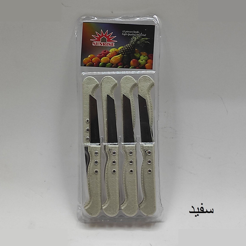 کارد میوه خوری سان رایز کد 152038 بسته 12 عددی کارد میوه خوری سان رایز کد 152038 بسته 12 عددی