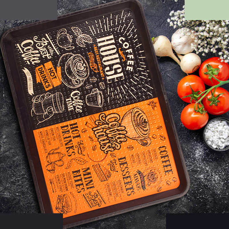 سینی مهروز مدل SE656 طرح Coffee سینی مهروز مدل SE656 طرح Coffee