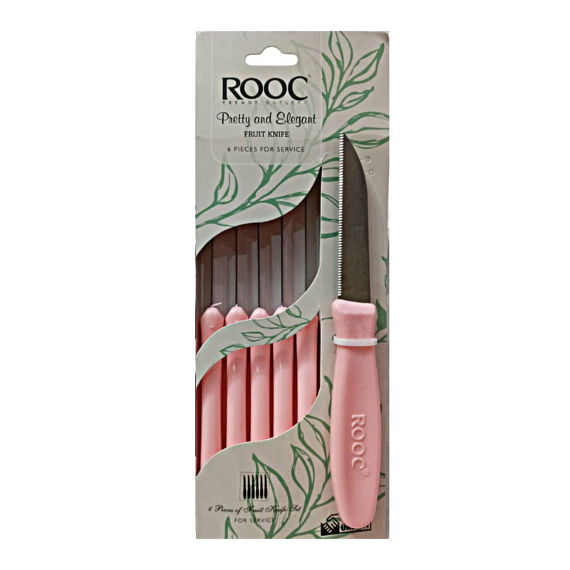 کارد میوه خوری مدل rooc 544 بسته 6 عددی کارد میوه خوری مدل rooc 544 بسته 6 عددی