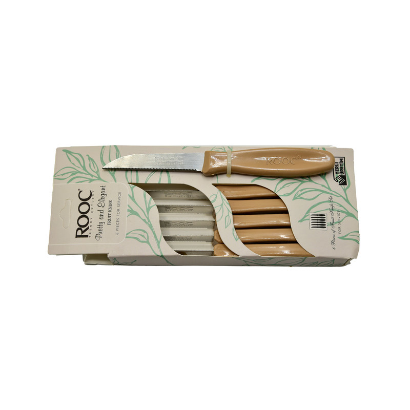 چاقو میوه خوری روک کد 010002 مجموعه 6 عددی چاقو میوه خوری روک کد 010002 مجموعه 6 عددی