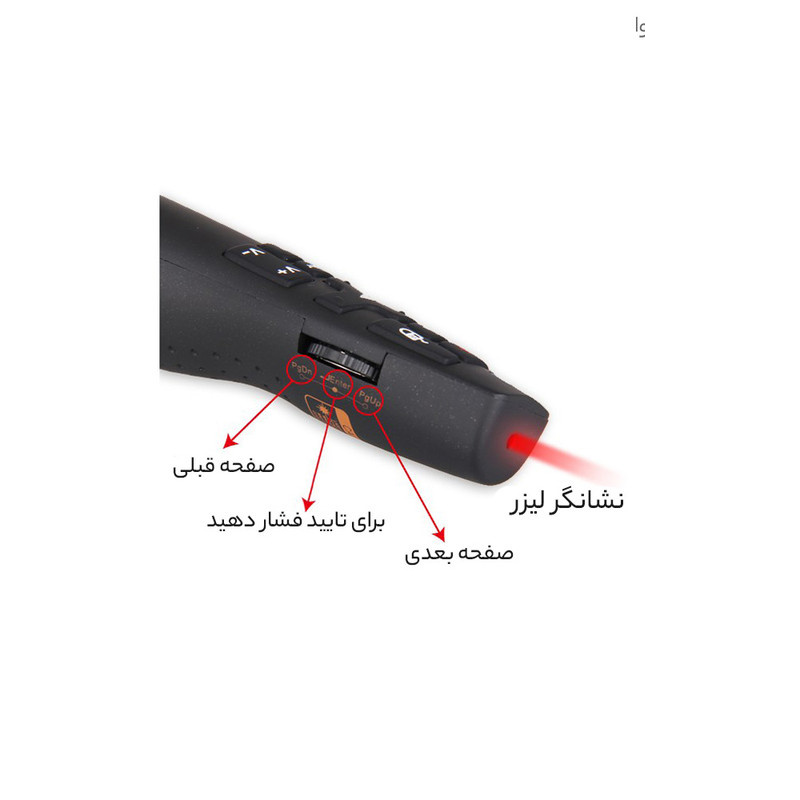 پرزنتر بیسیم ری مدل R900 Mini پرزنتر بیسیم ری مدل R900 Mini