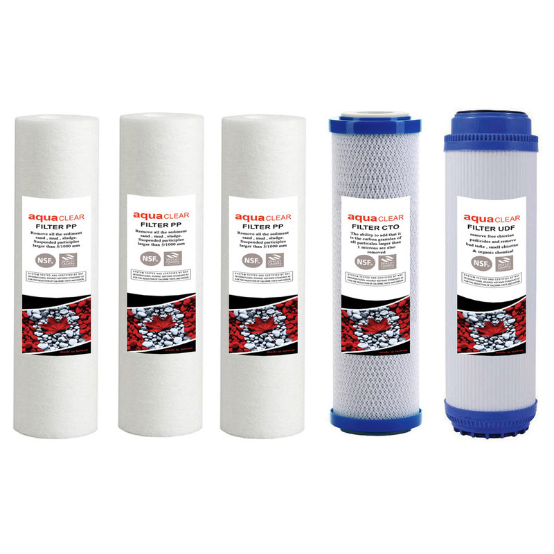 فیلتر دستگاه تصفیه کننده آب مدل REFILL - AC7G مجموعه 7 عددی فیلتر دستگاه تصفیه کننده آب مدل REFILL - AC7G مجموعه 7 عددی