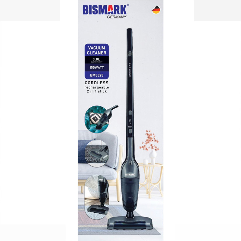 جارو شارژی عصایی بیسمارک مدل BM5525 جارو شارژی عصایی بیسمارک مدل BM5525