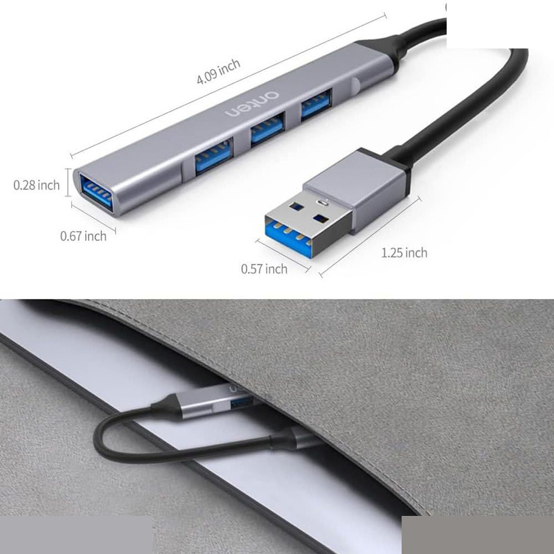 هاب 4 پورت USB اونتن مدل 5701 هاب 4 پورت USB اونتن مدل 5701