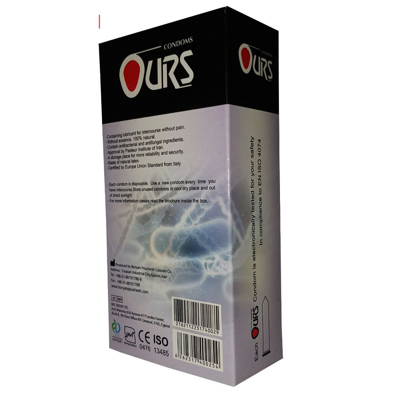 کاندوم اورز مدل Antibacterial and Antifungal بسته 12 عددی کاندوم اورز مدل Antibacterial and Antifungal بسته 12 عددی