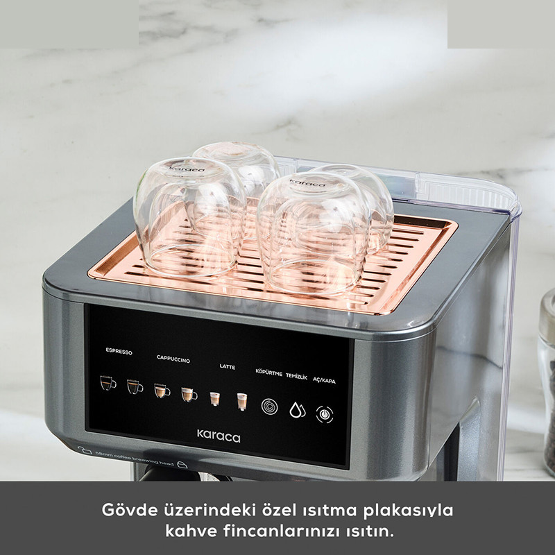 اسپرسو ساز 1800 میلیلیتر کاراجا مدل MyCaffe Barista S10 اسپرسو ساز 1800 میلیلیتر کاراجا مدل MyCaffe Barista S10
