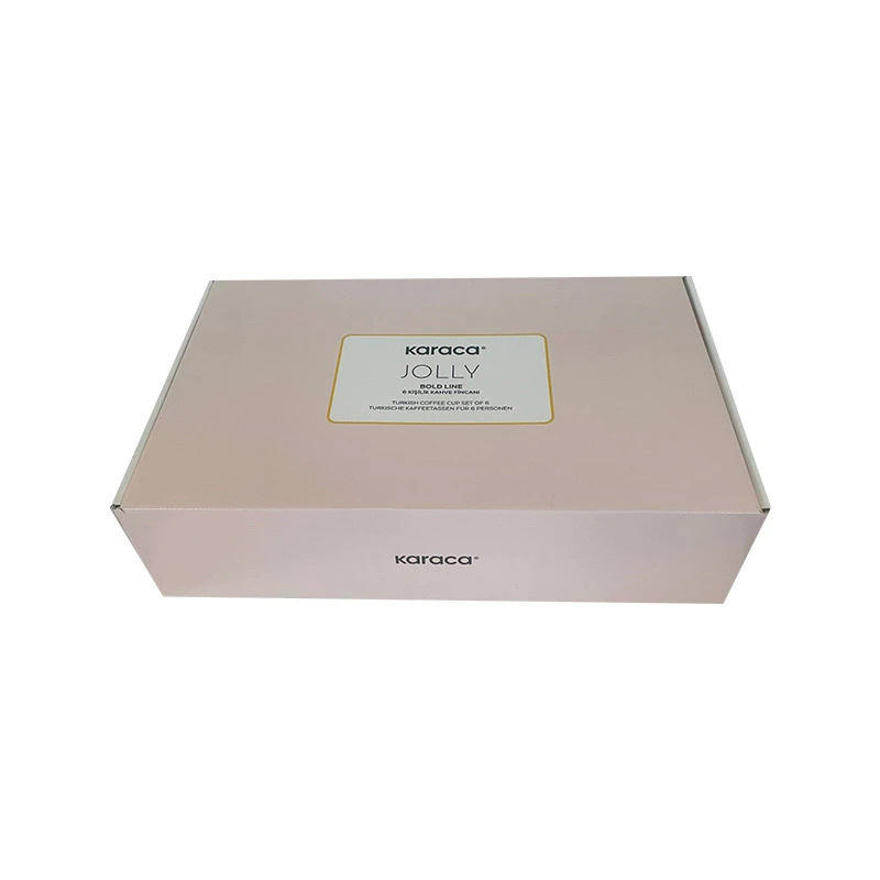 سرویس قهوه خوری 12 پارچه 6 نفره کاراجا مدل Jolly Pink Bold Line سرویس قهوه خوری 12 پارچه 6 نفره کاراجا مدل Jolly Pink Bold Line