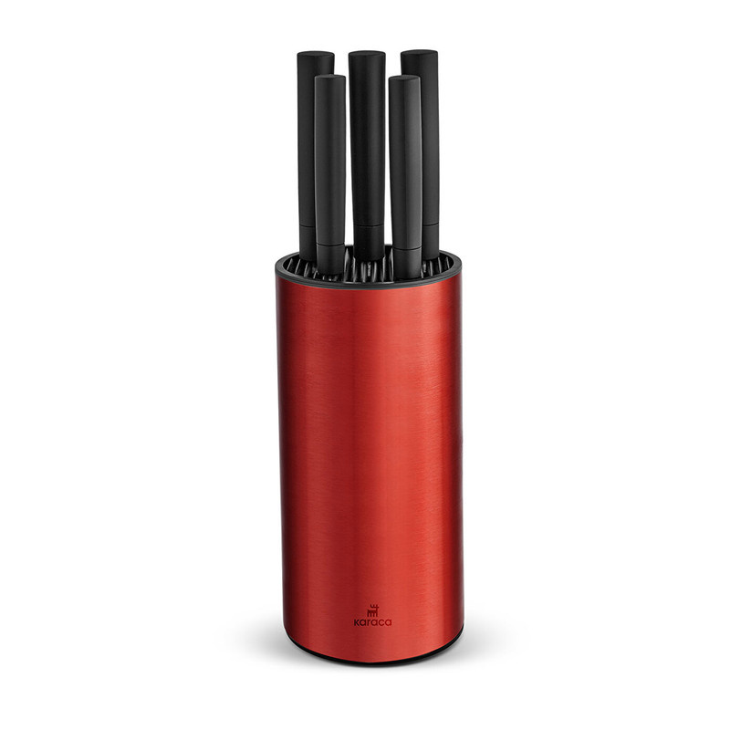 سرویس چاقو 6 پارچه کاراجا مدل Oscar Stand سرویس چاقو 6 پارچه کاراجا مدل Oscar Stand