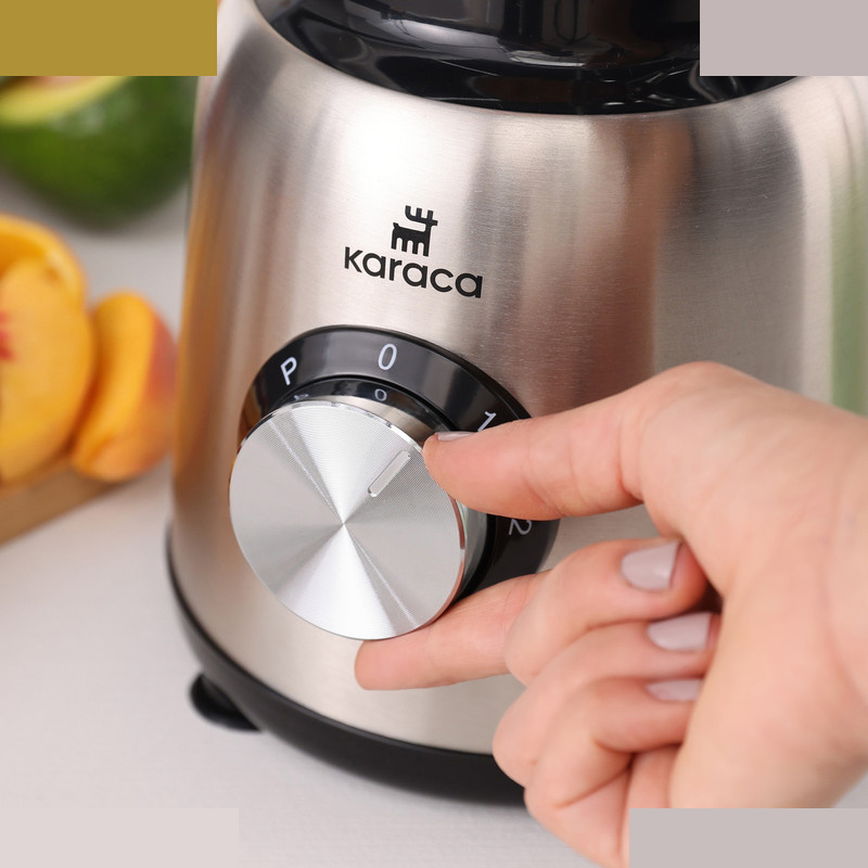 مخلوط کن 1.5 لیتری کاراجا مدل İnox Smoothie Blender مخلوط کن 1.5 لیتری کاراجا مدل İnox Smoothie Blender