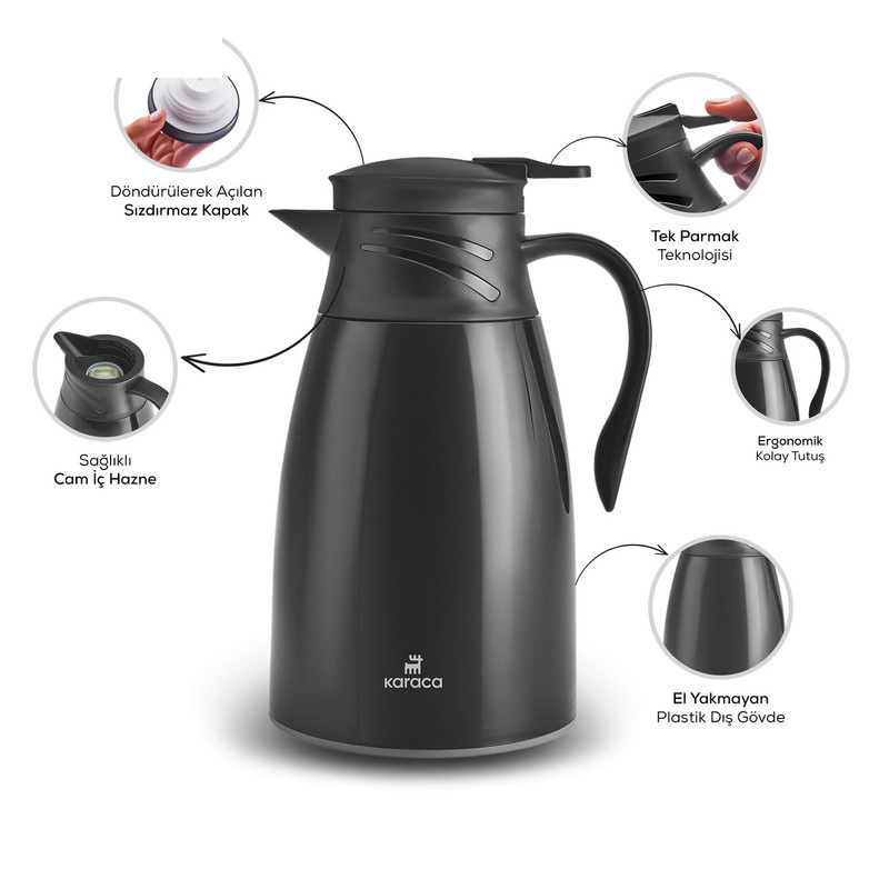 فلاسک کاراجا مدل Bella گنجایش 1 لیتر فلاسک کاراجا مدل Bella گنجایش 1 لیتر