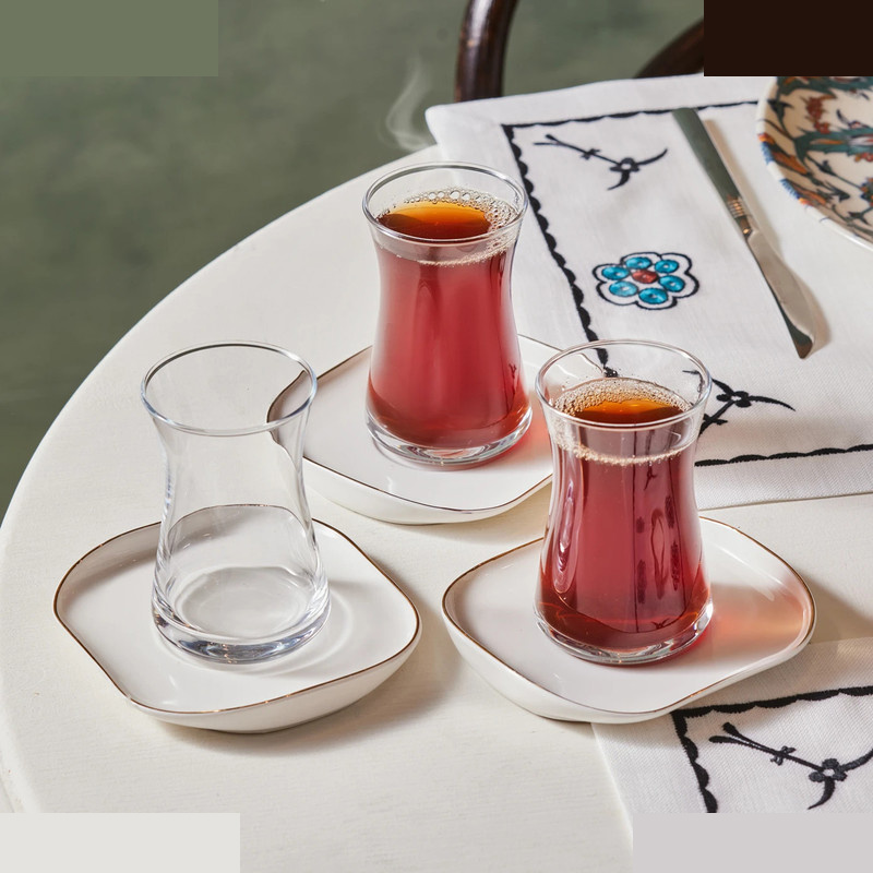 سرویس چای خوری 12 پارچه کاراجا مدل Streamline Plato سرویس چای خوری 12 پارچه کاراجا مدل Streamline Plato