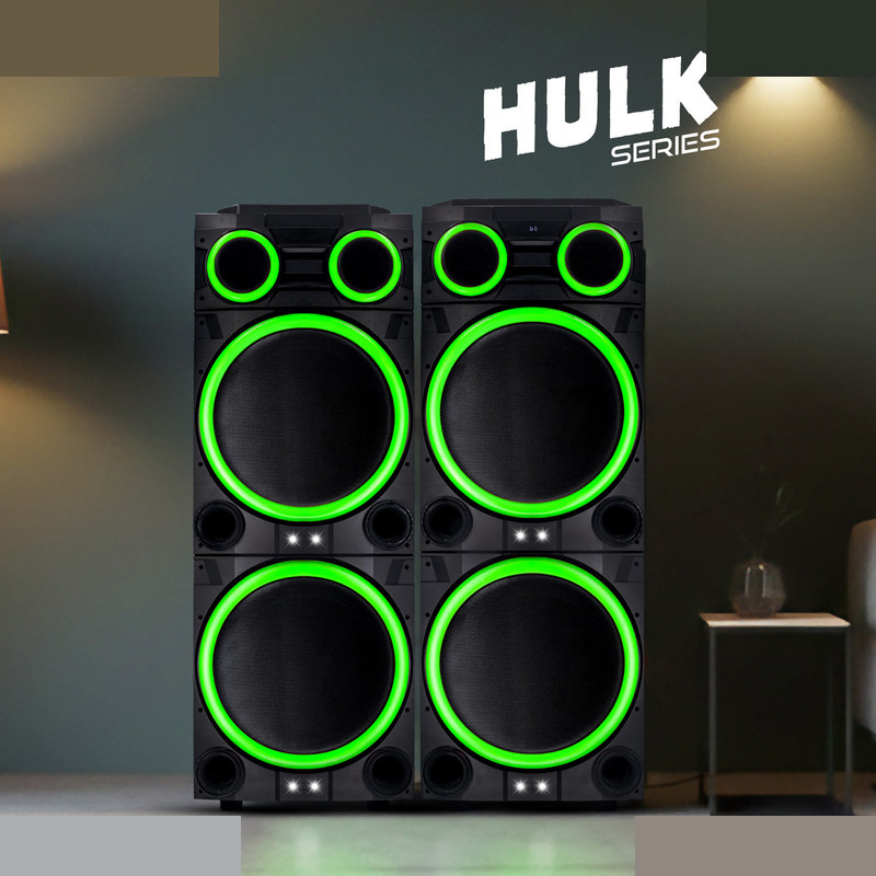 پخش کننده خانگی دو قلو میکرولب مدل HULK-415 پخش کننده خانگی دو قلو میکرولب مدل HULK-415