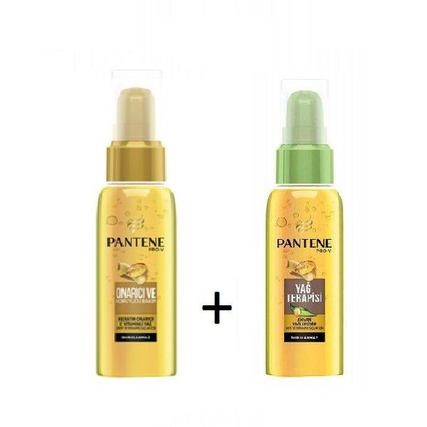 سرم موی روغن کراتین پنتن سری Pro-V حجم 65 میلی لیتر بسته 2 عددی