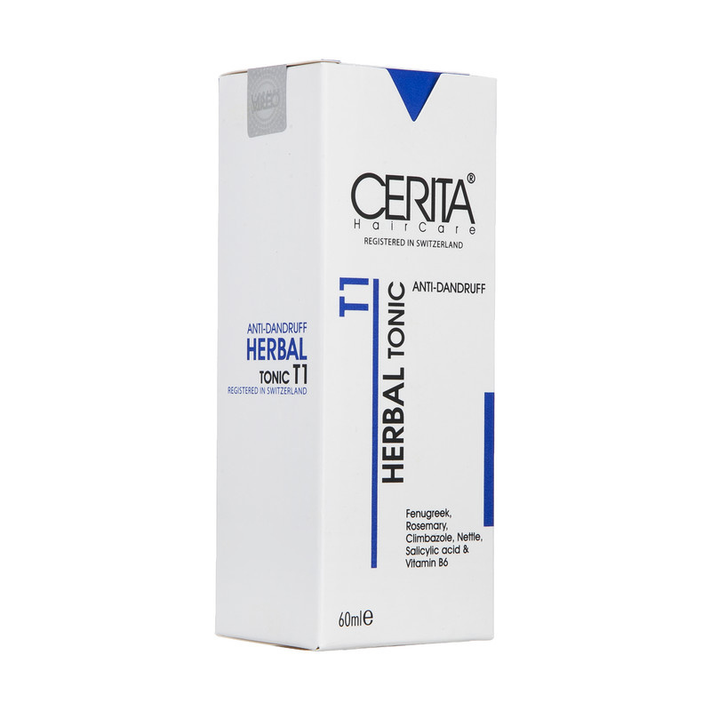 تونیک تقویت کننده و ضد شوره سریتا مدل Herbal حجم 60 میلی لیتر تونیک تقویت کننده و ضد شوره سریتا مدل Herbal حجم 60 میلی لیتر