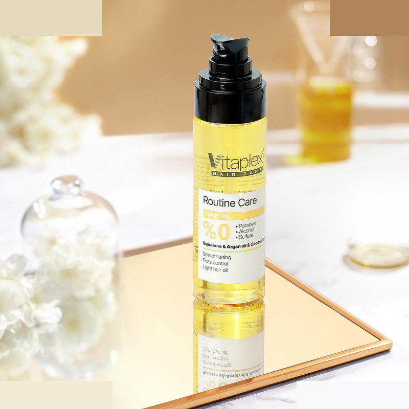 روغن نرمکننده و درخشانکننده مو ویتاپلکس مدل Routine Care مناسب موهای خشک و فر حجم 60 میلی لیتر روغن نرمکننده و درخشانکننده مو ویتاپلکس مدل Routine Care مناسب موهای خشک و فر حجم 60 میلی لیتر
