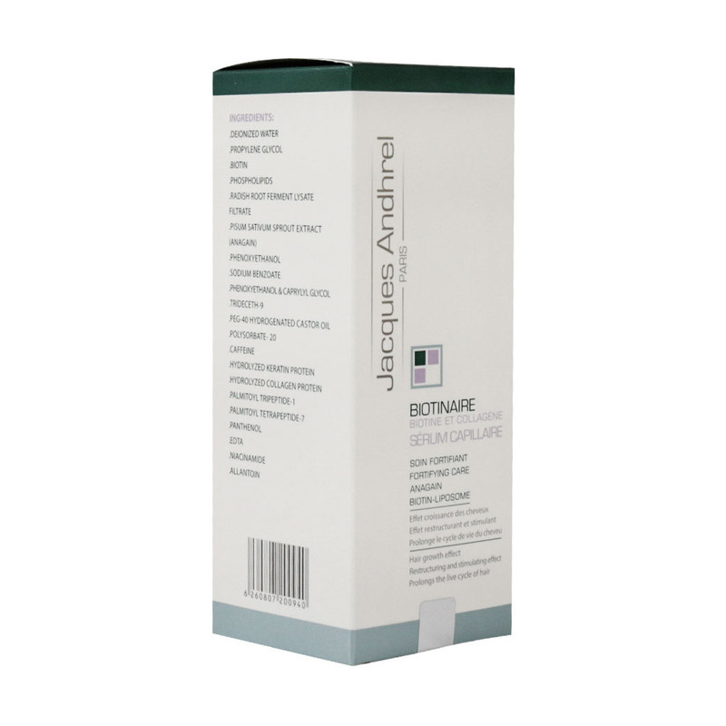 سرم مو ژاک آندرل پاریس مدل Biotinaire حجم 50 میلی لیتر سرم مو ژاک آندرل پاریس مدل Biotinaire حجم 50 میلی لیتر