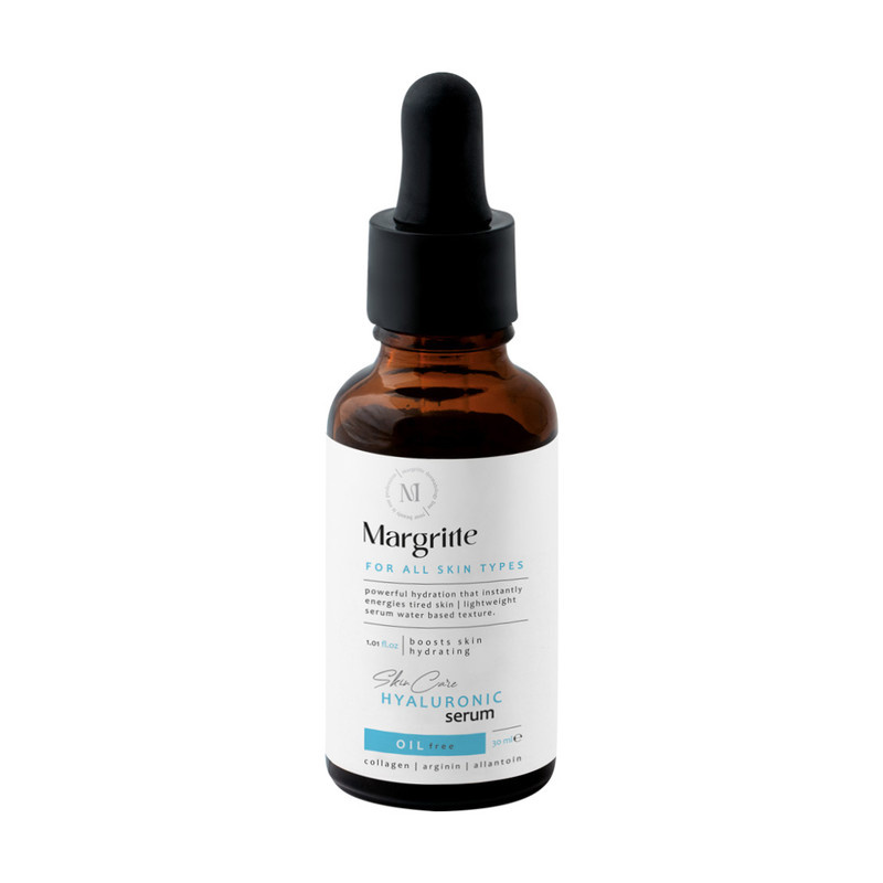 سرم آبرسان مارگریت مدل HYALURONIC مناسب برای انواع پوست حجم 30 میلی لیتر سرم آبرسان مارگریت مدل HYALURONIC مناسب برای انواع پوست حجم 30 میلی لیتر