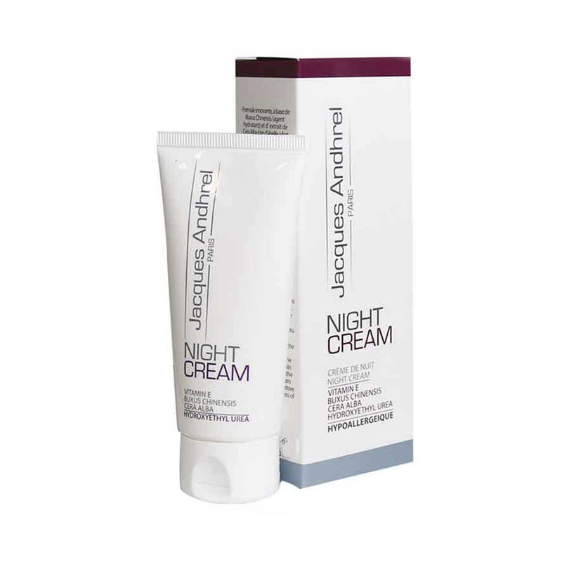 کرم آبرسان و مغذی شب ژاک آندرل پاریس مدل NIGHT CREAM حجم 60 میلی لیتر کرم آبرسان و مغذی شب ژاک آندرل پاریس مدل NIGHT CREAM حجم 60 میلی لیتر