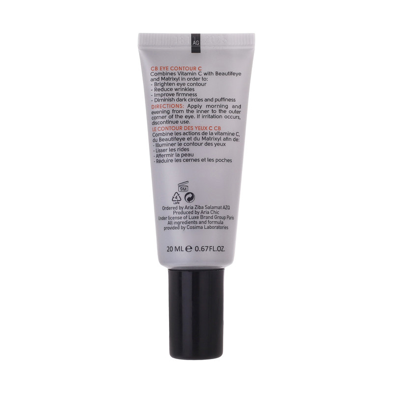 کرم دور چشم سی بی پاریس مدل CONTOUR C حجم 20 میلی لیتر کرم دور چشم سی بی پاریس مدل CONTOUR C حجم 20 میلی لیتر