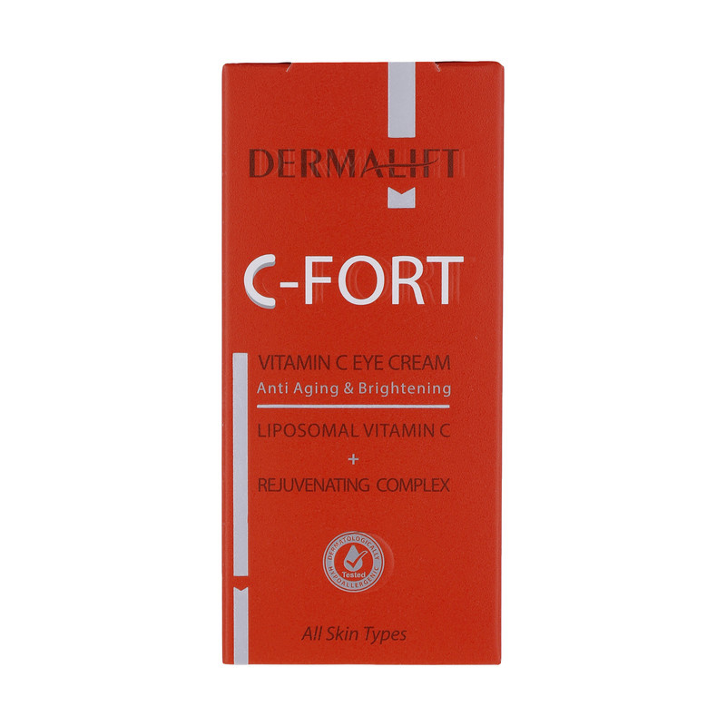کرم دور چشم درمالیفت مدل C-FORT حجم 15 میلی لیتر کرم دور چشم درمالیفت مدل C-FORT حجم 15 میلی لیتر