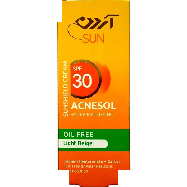 کرم ضد آفتاب رنگی آردن SPF 30 مدل Acnesol مناسب پوست های چرب و مختلط حجم 50 میلیلیتر کرم ضد آفتاب رنگی آردن SPF 30 مدل Acnesol مناسب پوست های چرب و مختلط حجم 50 میلیلیتر