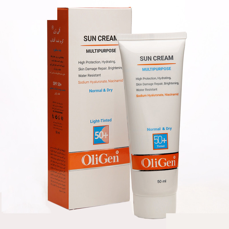 کرم ضد آفتاب رنگی الی ژن SPF 50 مدل L_T_D مناسب پوست های معمولی و خشک حجم 50 میلیلیتر کرم ضد آفتاب رنگی الی ژن SPF 50 مدل L_T_D مناسب پوست های معمولی و خشک حجم 50 میلیلیتر