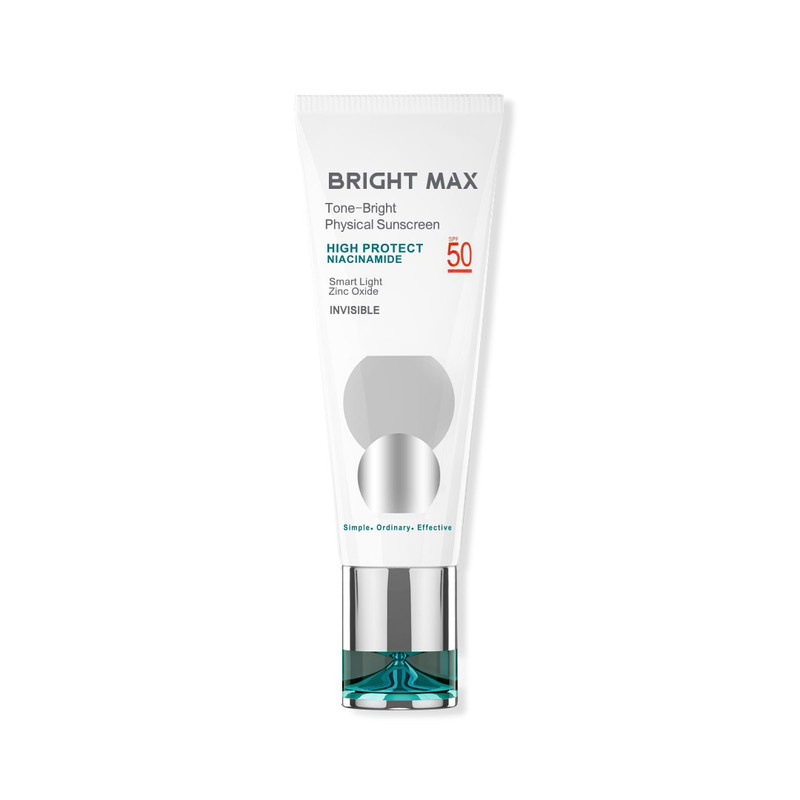 کرم ضد آفتاب بدون رنگ برایت مکس SPF 50 مدل PHY مناسب انواع پوست حجم 40 میلیلیتر کرم ضد آفتاب بدون رنگ برایت مکس SPF 50 مدل PHY مناسب انواع پوست حجم 40 میلیلیتر