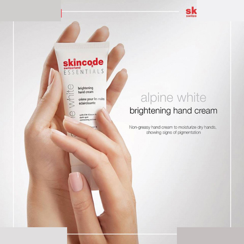 کرم ضد لک دست اسکین کد مدل Brightening hand حجم 75 میلی لیتر