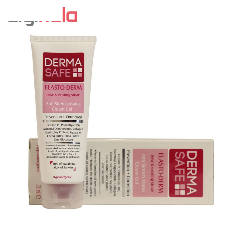 کرم ژل رفع ترک بدن درماسیف مدل Elasto Derm حجم 75 میلی لیتر کرم ژل رفع ترک بدن درماسیف مدل Elasto Derm حجم 75 میلی لیتر