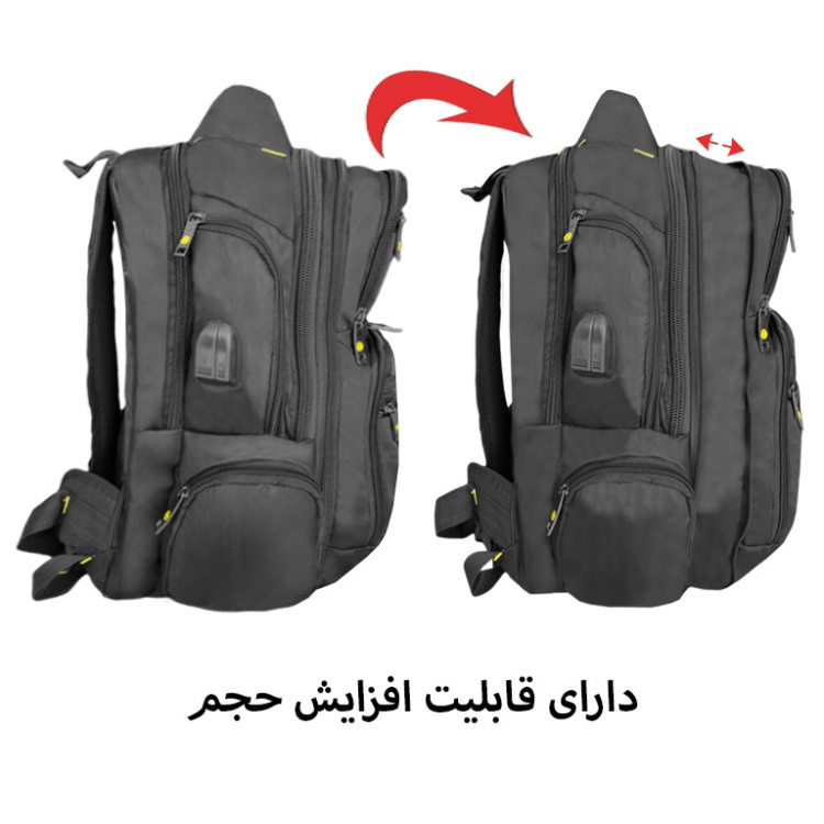 کوله پشتی طرح کاترپیلار مدل CATTERPILLAR-CAT11800 کوله پشتی طرح کاترپیلار مدل CATTERPILLAR-CAT11800
