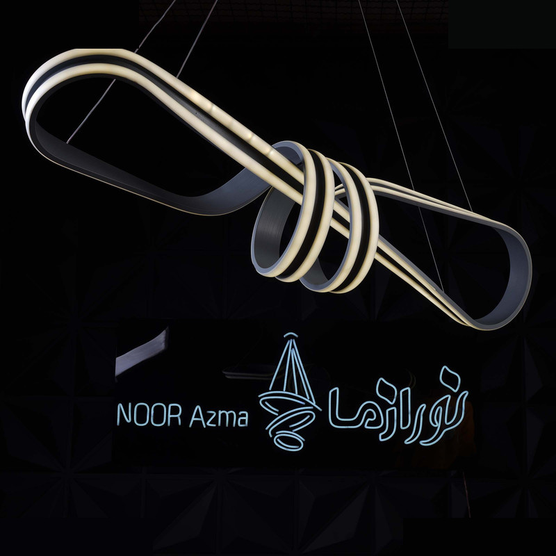 لوستر 2 شعله نور از ما رشکان مدل PARVANEH.3LINE لوستر 2 شعله نور از ما رشکان مدل PARVANEH.3LINE